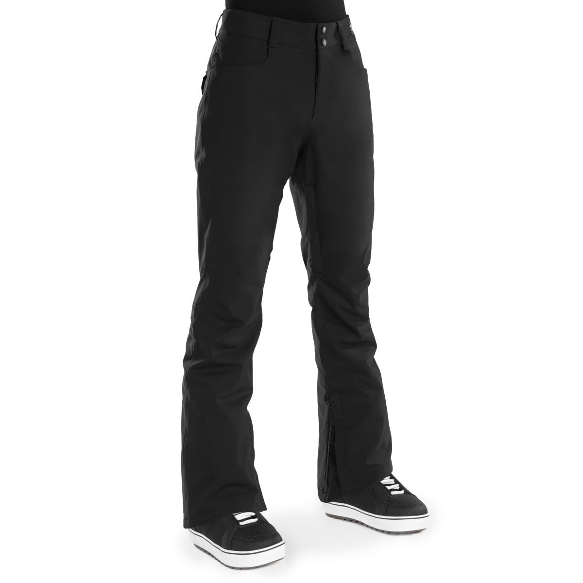 SIROKO Pantalón de Nieve Premium de esquí y Nieve SRX SILS Negro