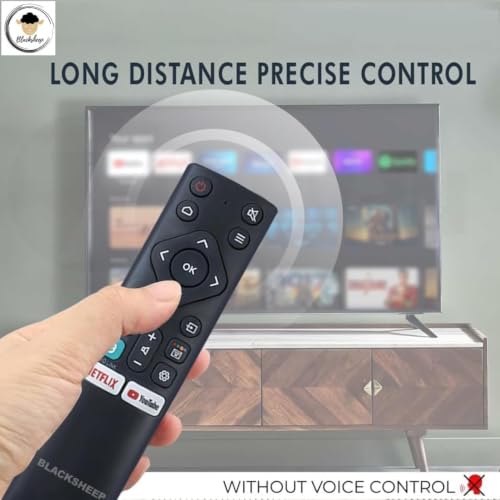 Image of BLACKSHEEP Remote Compatible with Lloyd Smart LED LCD TV with Netflix and YouTube Function (Without Voice). Models 32HS410D, 32HS301C, 43UX900D Please Match with Your existing tv Remote
