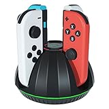 Switch Controller Charger for Nintendo Switch Joycon Controller Charger Dock, Fast Charging Dock Sta