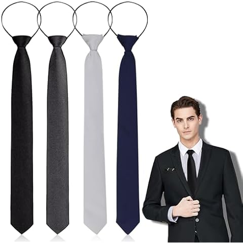 YUWJOOWEE Cravates réglables pour homme Cover