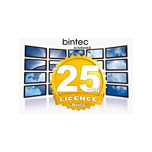 BINTEC Rxx02/RTxx02-IPSEC25 Lizenz f. 25 zusaetzliche IPSec Tunnel bei den Geraeten der Rxx02 und RTxx02 Serie