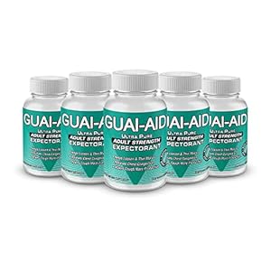 500 Guai-Aid® 600mg “Ultra-Pure” Guaifenesin Veg Capsules