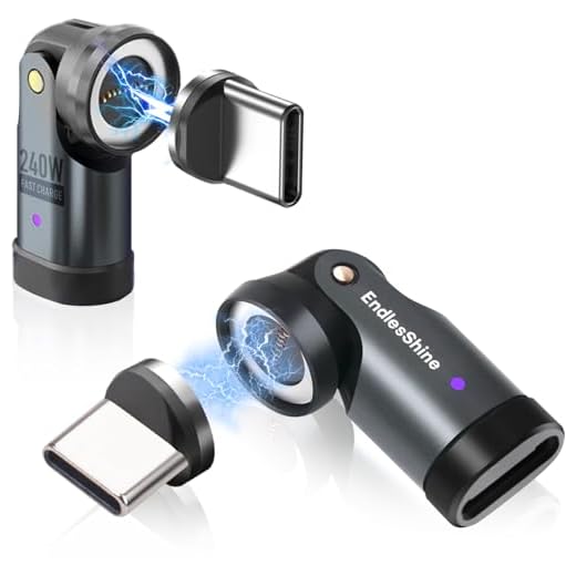 EndlesShine 240W Magnetic USB C Adapter