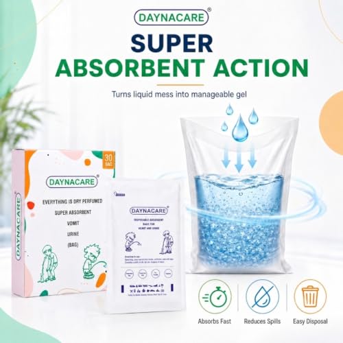 Image of Deo Scented Eco-Friendly Paper Vomit /Urine Bags for Travel, Pack of 30 | Motion Sickness Disposable Emesis Bags| Leak-Proof, Odor Control | Idel For Adults, Kids,Pregnancy & Emergency Use
