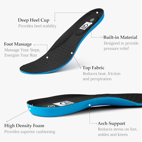 SRA Men's Trail Running Shoes Lightweight Breathable Hiking Running Shoe with Cushioned Soles Training Outdoor Athletic Snearkers Comfortable Walking Shoes for Men4