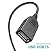 SYGGDERS Rj116p4c to USB Bus, Used for Telephone Communication, Modem Adapter, Fax Machine, Rj11 to USB Adapte (RJ11 30CM)