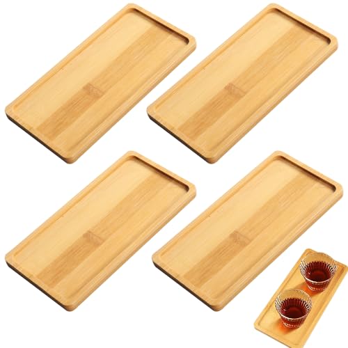 Ciieeo Bambus Serviertablett Weihnachtsbaum  Festliches Snacktablett Fr  Weihnachten 30x20 Cm