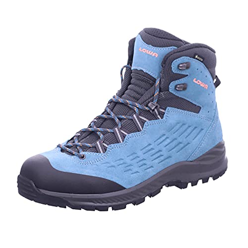 Lowa Explorer GTX Mid Women - Aquamarine/Coral