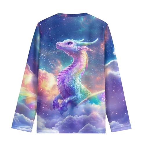 Image of Kids Long Sleeve Shirts for Girls 3-16 Year Old Cute Clothes for Teen Girls Casual Workout Tops