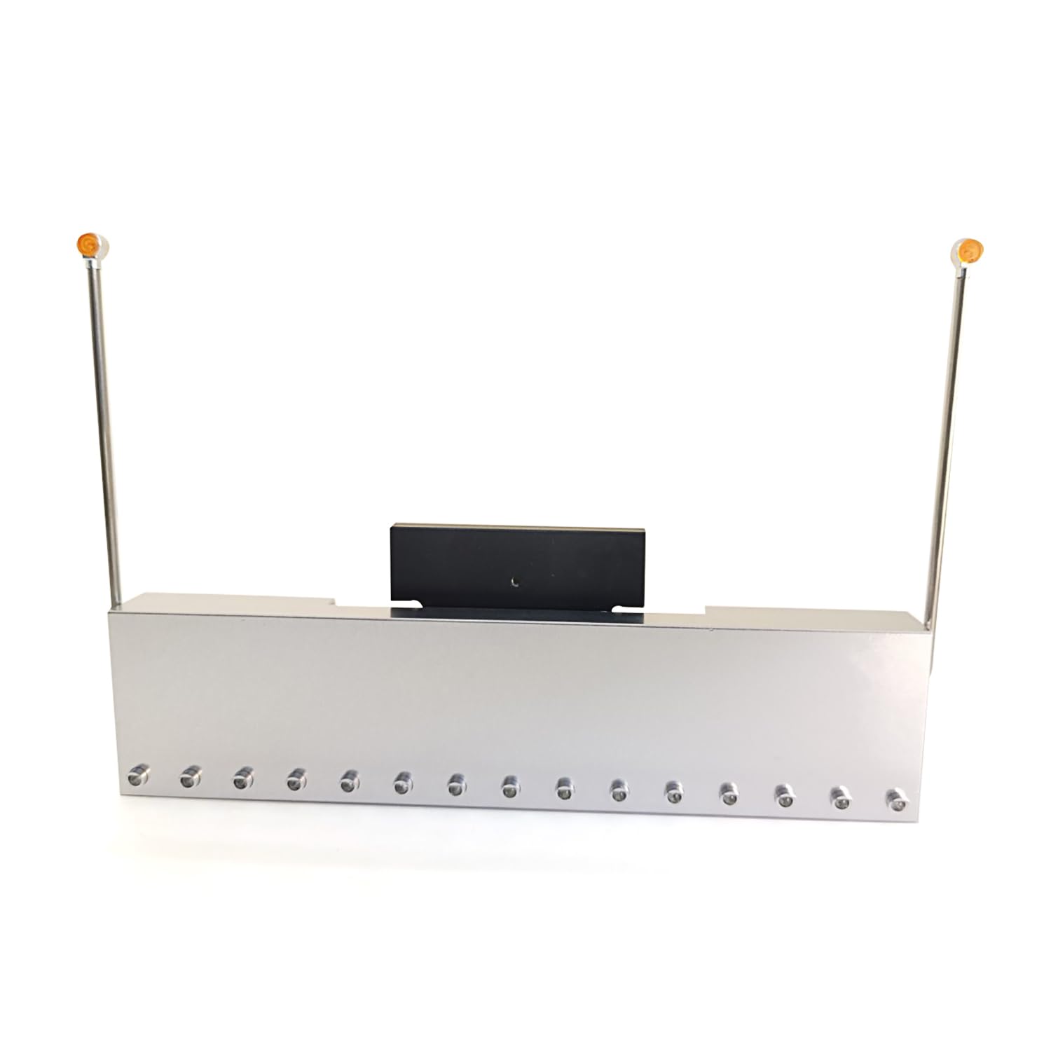 wheelfun Metal Front Bumper Led Light for 1/14 RC Tractor Truck 56344 56301 RC Car Parts