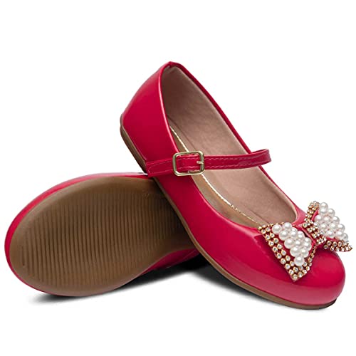 Sapatilha Infantil Moda Laço 09 (30, Vermelho)