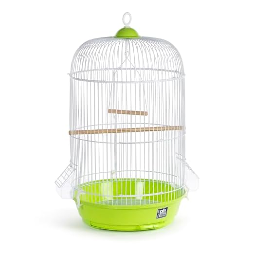 Prevue Hendryx SP31999G Classic Round Bird Cage, Green,1/2"