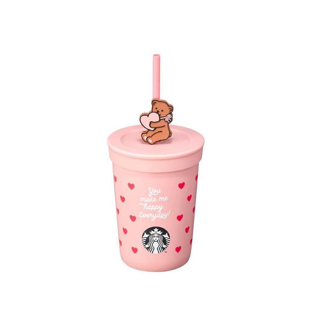 Amazon.co.jp: スタバ 韓国限定 バレンタイン ゴールドカップ ピンク 
