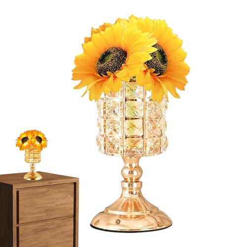Lampe en forme de fleur nomade pour illuminer vos soirées en terrasse ou au salon