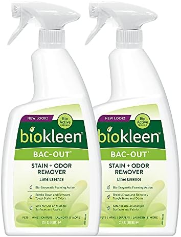 Biokleen Bac-Out Stain and Odor Eliminator Foaming Action Spray - 32 oz - 2 pk