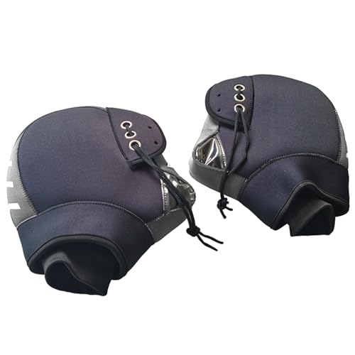 ハンドルカバー バイク用 グレとブラック 防寒 防水 保温 真に対策 取付簡単 バイク オートバイク用