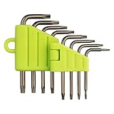 Herramienta conjunto se compone de 8 destornilladores Torx: T5, T6, T7, T8, T9, T10, T15, T20