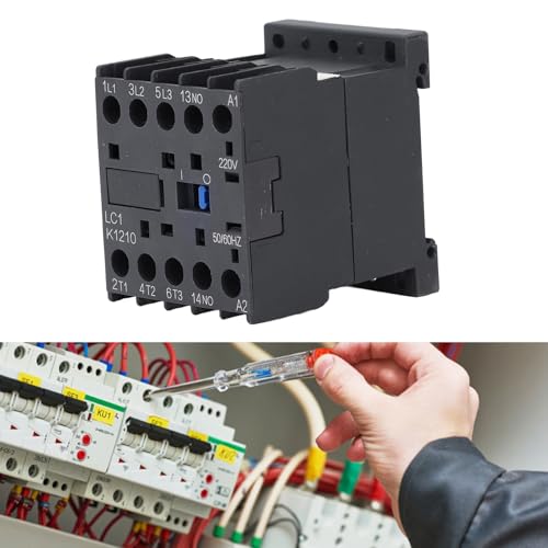 Contactor de Prata de Silver Points de Alta Sensibilidade 12a 1No K Contator de Energia do Tipo Com
