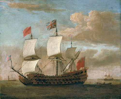 Peinture pour la décoration de la chambre Willem Van De Velde toile vintage premium
