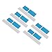 Privacy Screen Adhesive Strips and Plastic Slide Mount Holder Tabs for Computer Monitors and Laptops, Mount for Privacy Screen Protector Privacy Filter, 5 Set Replacement Kits
