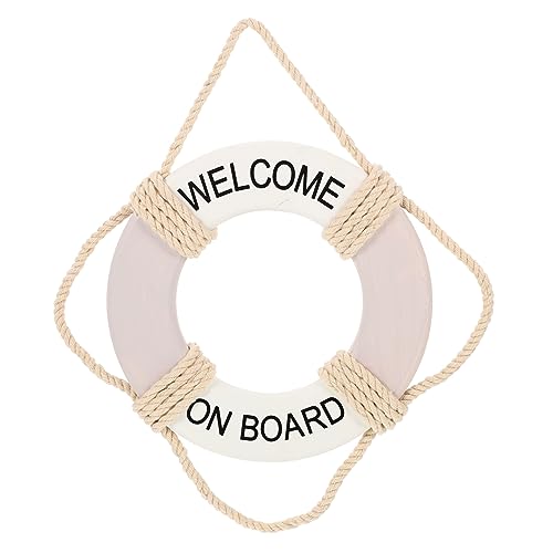 ERINGOGO Mediterraner Stil Wandbehang Rettungsring Dekoration Für...