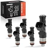 A-Premium Set of 5 Fuel Injectors Compatible with Volvo XC90 S60 2012-2013, C70 2006-2013, V60 Cross Country 2015-2016, C30 2008-2013, S40 2004-2011, V50 2005-2011, S60 Cross Country 2016, 2.5L