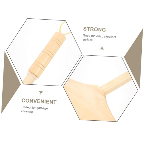 VALICLUD Besen Pferdehaar mit Edelstahlgriff Hochleistungs Haushaltsbesen für Holz und Fliesenoberflächen Weiche Borsten für und Außenbereich – Bild 4