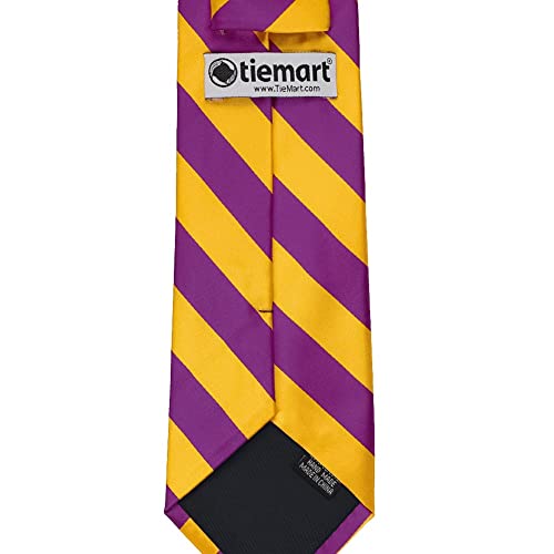 Image of tiemart Men's Striped Tie Standard Length