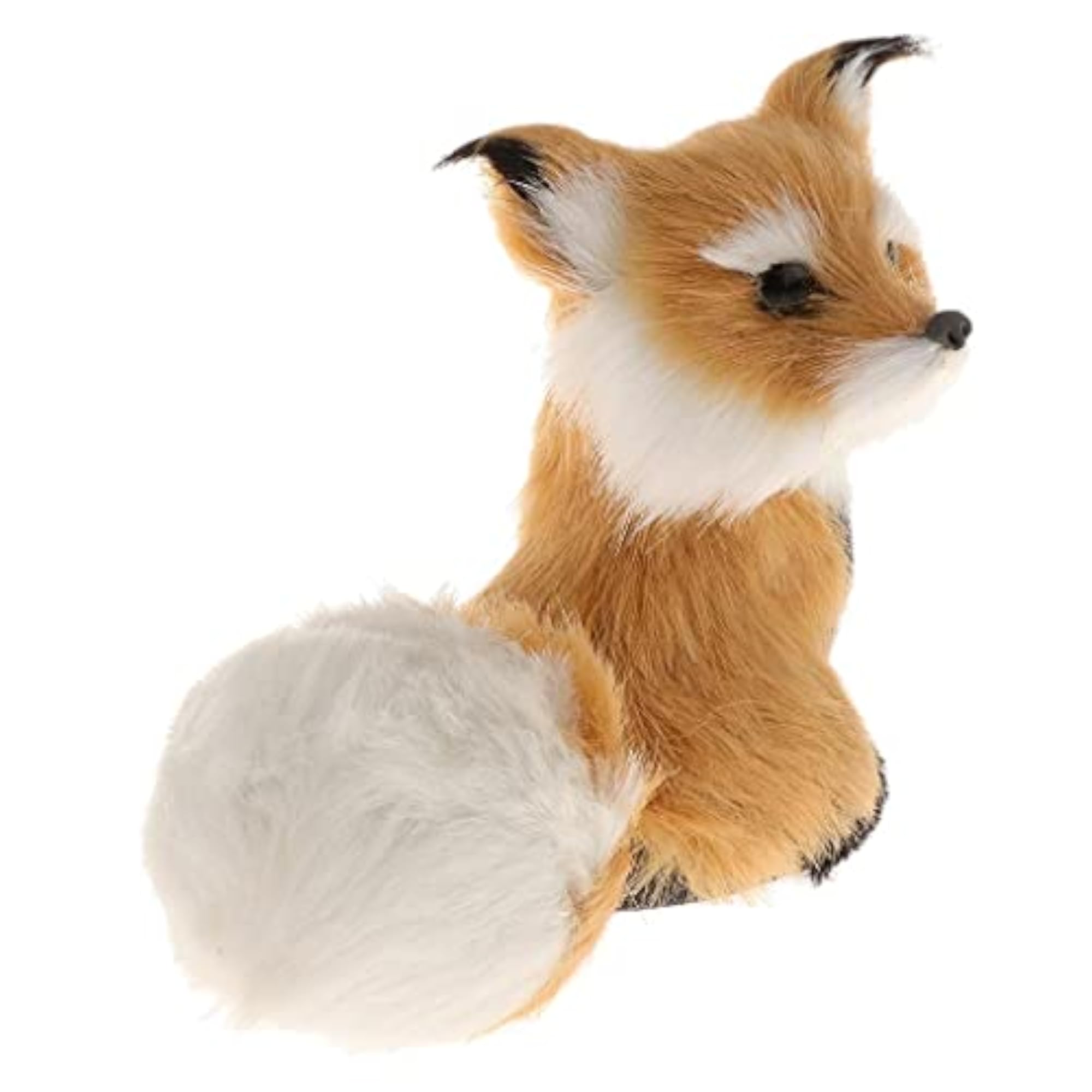 10x Simulation Figures Artificial Fur Plush Toys