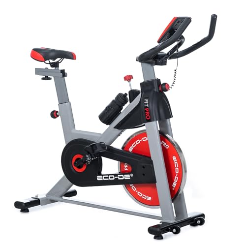✔️ CICLETTE DA CASA ROBUSTA E AFFIDABILE – Realizzata in lega di alluminio e plastiche antiurto resistenti, questa spinning bike è pensata per durare nel tempo. Supporta fino a 110 kg ed è ideale per utenti fino a 1,75 m. Una soluzione completa per l’indoor cycling, perfetta per la tua home gym.
