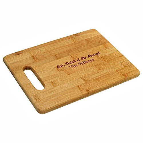 JDS Industries Executive Gift Shoppe | Personalized Bamboo Cutting Board with Handle