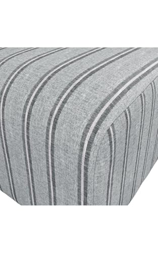 Ryder Pouf : le siège d'appoint à rayures épaisses pour optimiser vos petits espaces - 6