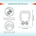 Anti Snoring Solution Devices,Snore Stopper Nose Vents,Silicone Magnetic Stop Snoring,Snore Stopper Silicone Nose Device Clip,Professional Silent Snore Reducing Aid for Men and Girl,Snore Away
