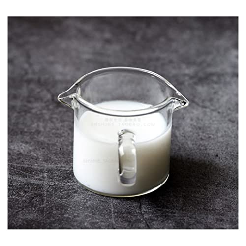 Cruche à lait, 3oz lait crème pichet transparent verre crème pichet de lait mousse - Image 5
