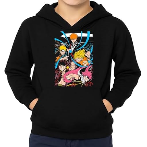 the Fan Tee Sudadera Infantil con Capucha de Niño Niña Dibujos Animados Anime Divertido Universo, Vibras de Manga, Mundo Otaku, Japan Fan Kanji, GENERACION DE LOS 90 009 13 años | Ya disponible en tu tienda friki favorita! En mundofriki.es!