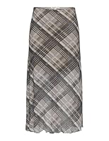 ONLY Onlkaya Life Mw Midi Mesh Skirt WVN, Fungi, XL