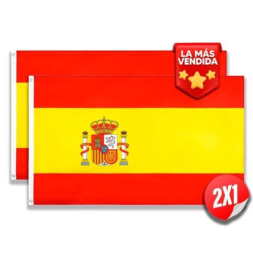 Raxint Large Spain Flag 2pcs