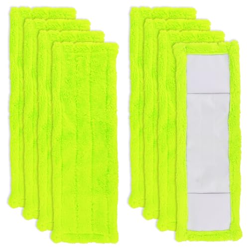 8 Pack Microfiber Mop Pads Refills Compatible with...
