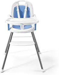 Cadeira de Alimentação Berry 3 em 1 Azul Multikids Baby - BB323
