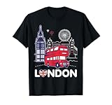 London vibes Famous Landmarks Souvenirs t shirts