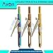 1.8mL Automatic Citoject Oral Syringes - Brown + Gold + Multicolor - Autoclave-Safe Dental Instruments - German Stainless Steel (3 Units)