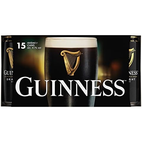 Guinness Draught Stout Beer 15 x 440 ml Cover