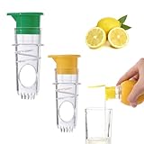 spremiagrumi limoni Versatile: questo spremiagrumi è ideale per la cucina o il bar, perfetto per preparare bevande, cocktail, limonate, condimenti per insalate, salse e altre ricette che richiedono succo di limone fresco.
