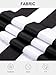 Tchumum Referee Shirt Men Womens Soccer Ref Costume Jersey, V-Neck Striped Professional Official Sports Referee Shirt (Stripe, X-Large)