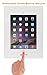 Mount-It! Secure iPad Mount Display, White, 9.7 inch