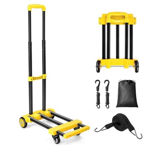 Does fort lauderdale airport have luggage storage KEDSUM Folding Hand Truck for Easy Transport