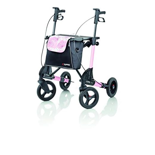 Topro Troja 2G Premium Rollator (roze roos, klein)