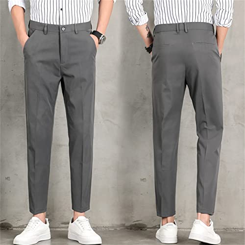 Pantalones Casual Ajustados No Plancha para Hombre miniatura 5