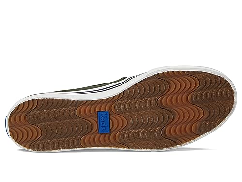 Image of Keds Womens Double Decker Canvas Slip On Sneakers Shoes Casual - Black