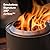 Solo Stove Mesa XL, 7 Inch Tabletop Fire Pit with Stand - Smokeless, Stainless Steel Fire Pit for Camping, Outdoor & Patio- Wood Burning or Pellet Fueled Portable Bonfire, 2.3lbs, Water